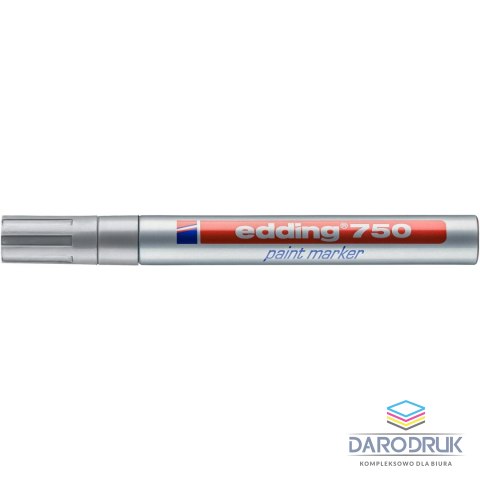 Edding Marker specjalistyczny wkład srebrny 2,0-4,0mm okrągła końcówka Edding (750/054/S ED)