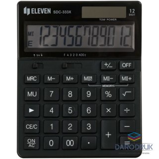 Eleven Kalkulator na biurko Eleven (SDC333XBKE)
