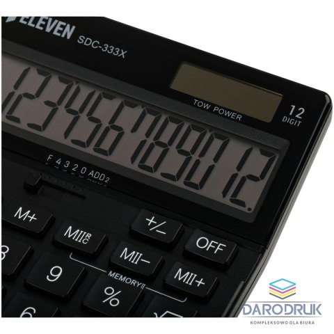 Eleven Kalkulator na biurko Eleven (SDC333XBKE)