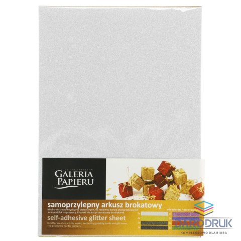 Galeria Papieru Etykieta samoprzylepna A4 srebrny Galeria Papieru (206999)