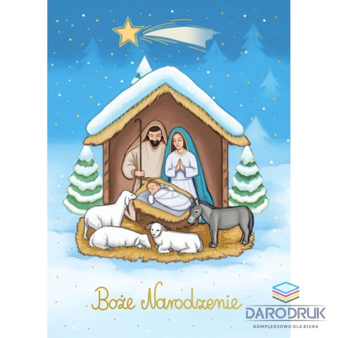 Henry Kartka składana B6 BN SZOPKA BETLEJEMSKA Henry (5905701480401)