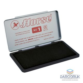 Horse Poduszka do stempli Nr 1 czarna [mm:] 150x74 Horse (140-1015)