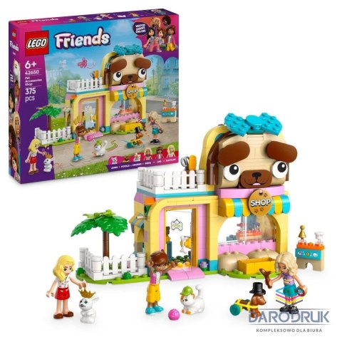 Lego Klocki konstrukcyjne Friends Sklep z akcesoriami dla zwierząt Lego (42650)