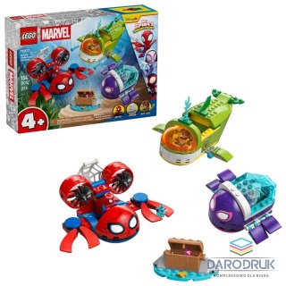 Lego Klocki konstrukcyjne Marvel Spidey: podwodne pojazdy Lego (11207)