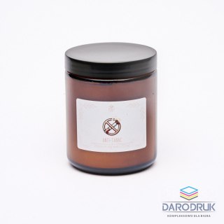 Pavoncella Świeczka ozdobna Smell me Anti-Tabac 250ml Pavoncella (5906492907375)