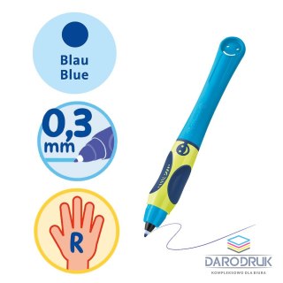 Pelikan Pióro kulkowe Dla Praworęcznych Griffix neon fresh blue Pelikan (400191571)