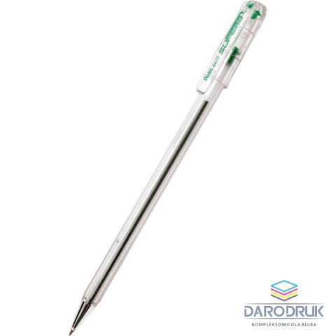Pentel Długopis BKL77 SUPERB wkład zielony 0,7mm Pentel (BK77)