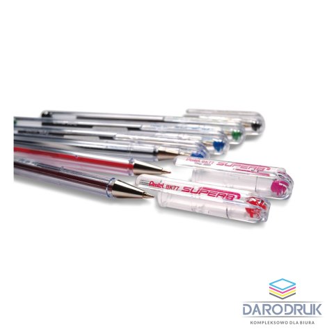 Pentel Długopis BKL77 SUPERB wkład zielony 0,7mm Pentel (BK77)