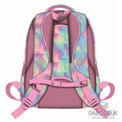 St.Majewski Plecak PASTEL PIXELS 4 KOMORY St.Majewski (bpl-58)