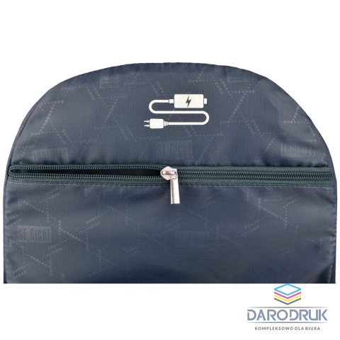 St.Right Plecak GREY OMBRE 5903235674792 4-KOMORY St.Right (BP-05)