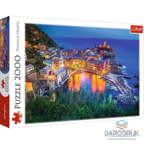 Trefl Puzzle Vernazza o zmroku 2000 el. Trefl (27086)