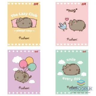 Unipap Zeszyt A5 Pusheen 32k. 70g linia kolor Unipap