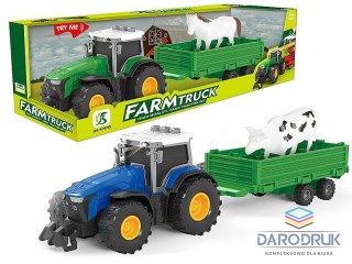 Adar Traktor z przyczepą, światło i dźwięk Adar (582644)