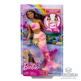 Barbie Lalka Syrenka Rozkwitające kwiaty [mm:] 290 Barbie (JDM73)