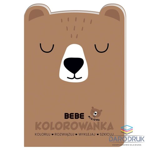 Bebe Kolorowanka FRIENDS MIŚ Bebe (5902277328670)
