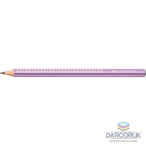 Faber Castell Ołówek Jumbo Sparkle metallic fioletowy B Faber Castell (111663 FC)