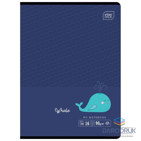 Interdruk Zeszyt A5 B&B KIDS 16k. 90g linia Interdruk