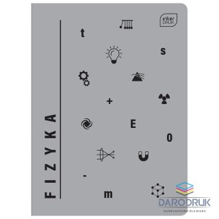 Interdruk Zeszyt A5 UV A5 60# 60k. 70g krata Interdruk (Fizyka)