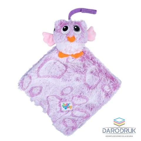 Jolly Baby Książeczka edukacyjna miękka, sówka Jolly Baby (JB80460(1))