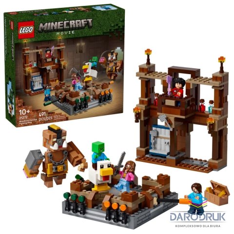 Lego Klocki konstrukcyjne Minecraft Ring w Leśnym dworze Lego (21272)