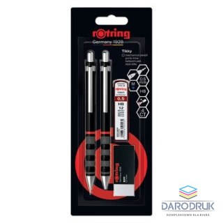 Rotring Zestaw piśmienniczy TIKKY DŁUGOPIS+OŁÓWEK+GRAFITY Rotring (2221255)
