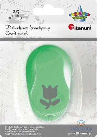 Titanum Dziurkacz ozdobny Craft-Fun Series 25mm tulipan Titanum (T-8810-31)