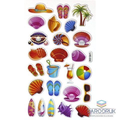 Titanum Naklejka (nalepka) Craft-Fun Series lato, plaża Titanum (LXE-032)