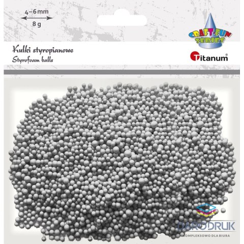 Titanum Ozdoba styropianowa Craft-Fun Series kulki Titanum (5mm/8g)