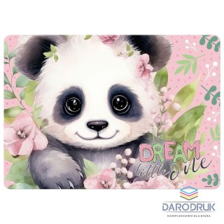 Derform Podkład na biurko Panda mix papier pokryty folią Derform (PLAPA10)
