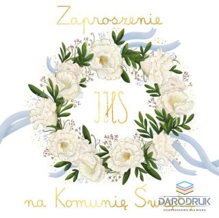Henry Zaproszenie KW Komunia WIANUSZEK Henry (5905701485451)