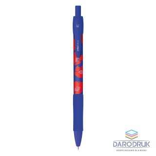 Interdruk Długopis żelowy TUTTO BELLO z gripem wkład niebieski 0,7mm Interdruk (żelowy)
