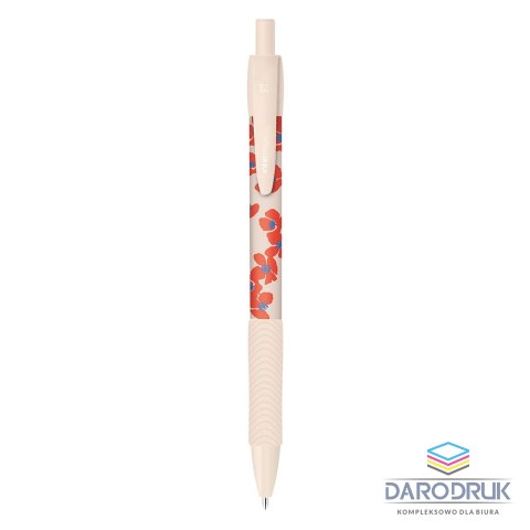 Interdruk Długopis żelowy TUTTO BELLO z gripem wkład niebieski 0,7mm Interdruk (żelowy)