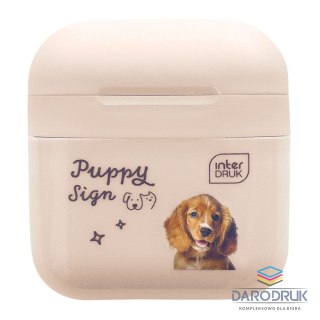 Interdruk Temperówka PUPPY SIGN podwójna mix plastikowa Interdruk