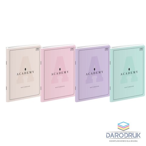 Interdruk Zeszyt A5 ACADEMY 60k. 90g linia Interdruk (5902277299215)