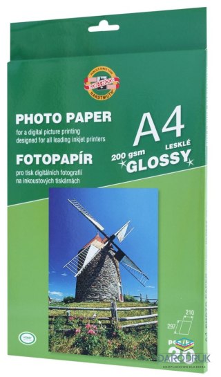 Koh-I-Noor Papier foto A4 200g [mm:] 210x297 Koh-I-Noor