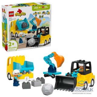 Lego Klocki konstrukcyjne Duplo Maszyny budowlane 3 w 1 Lego (10475)