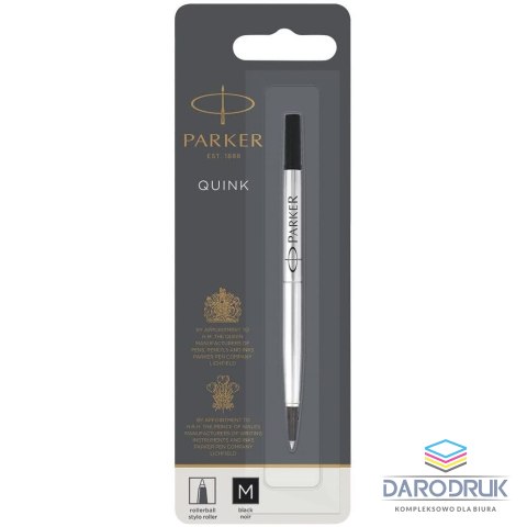 Parker Wkład do pióra kulkowego (M) wkład czarny 0,7mm Parker (1950278)