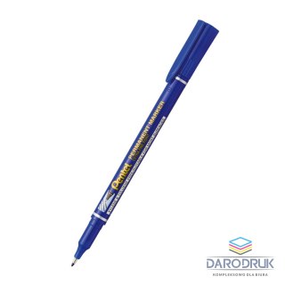 Pentel Marker permanentny wkład niebieski 0,6-1,0mm okrągła końcówka Pentel (NF450)