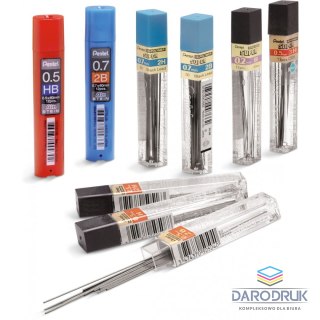 Pentel Wkład do ołówka (grafit) 2B 0,5mm Pentel