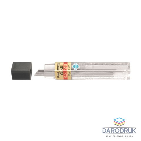 Pentel Wkład do ołówka (grafit) 2B 0,5mm Pentel