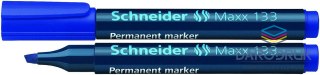 Schneider Marker permanentny Maxx 133 wkład niebieski 1,0-3,0mm ścięta końcówka Schneider (SR113303)