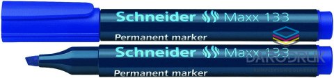 Schneider Marker permanentny Maxx 133 wkład niebieski 1,0-3,0mm ścięta końcówka Schneider (SR113303)