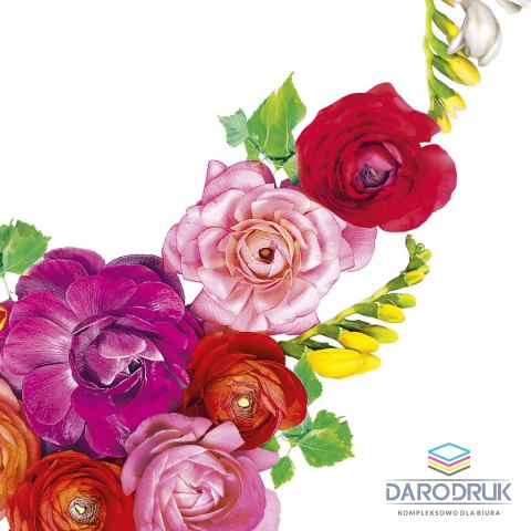Serwetki wiosna mix bibuła [mm:] 330x330