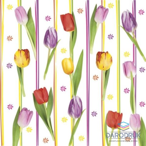 Serwetki wiosna mix bibuła [mm:] 330x330