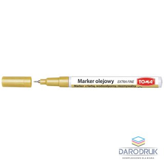 Toma Marker olejowy extra fine wkład złoty 0,9mm Toma (TO-442 9 6)