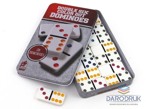 Adar Gra logiczna domino w metalowym opakowaniu Adar (469006)
