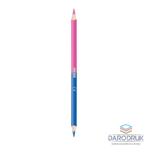Bebe Kredki ołówkowe BB KIDS dwustronne 24/48 5902277327109 48 kol. Bebe (FSC100%)