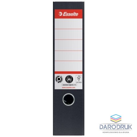 Esselte Segregator dźwigniowy neutralny pod względem emisji CO2 No.1 A4 75mm czarny Esselte (627569)