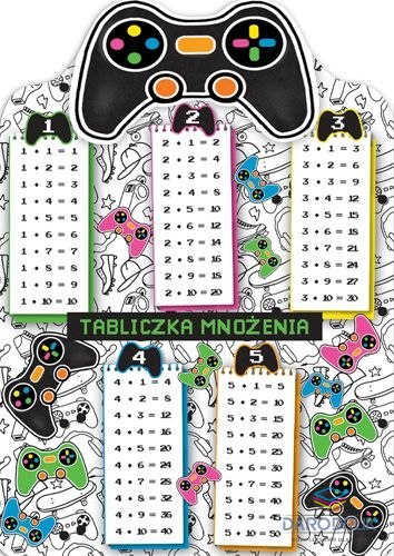 Henry Tabliczka mnożenia Karta EDU Tabliczka Mnożenia PAD Henry (5905701487653)