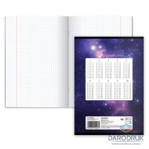 Herlitz Zeszyt A5 The Hero 16k. 70g krata Herlitz (9554064)